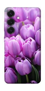 Чехол на Samsung Galaxy S26+ Фиолетовые тюльпаны фото 1 из 1