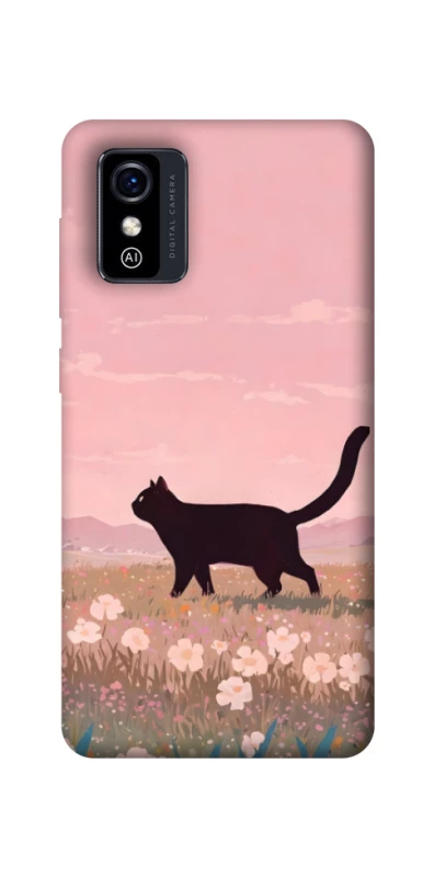 Чохол на ZTE Blade L9 cat on a field фото 1 з 1