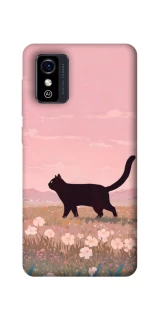 Чохол на ZTE Blade L9 cat on a field фото 1 з 1