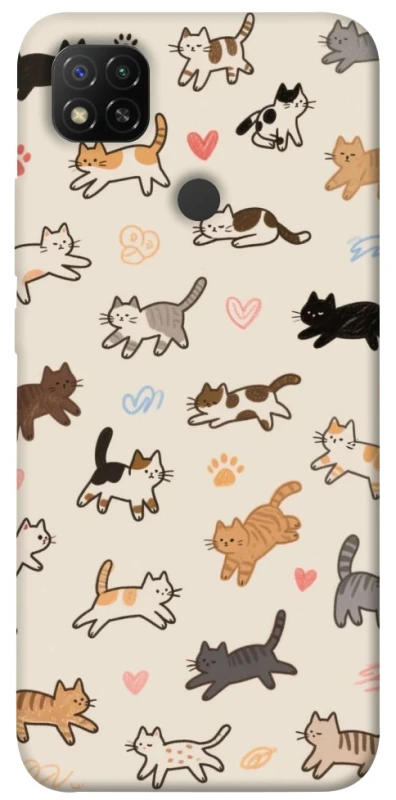 Чохол на Xiaomi Redmi 9C Cat style ver.2 фото 1 з 1