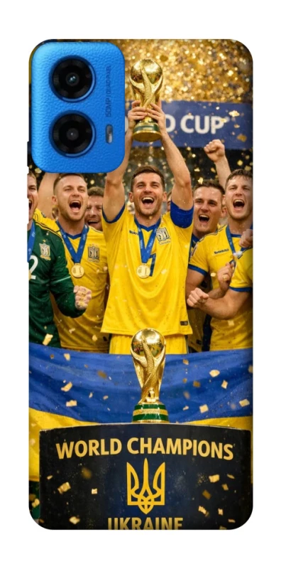 Чехол на Motorola Moto G45 UA-Football ver.5 фото 1 из 1