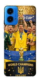 Чохол на Motorola Moto G45 UA-Football ver.5 фото 1 з 1