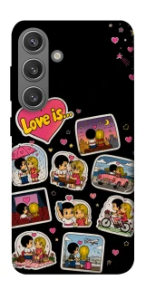 Чехол на Samsung Galaxy S24 Love is ver.3 фото 1 из 1