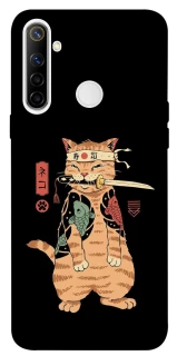 Чохол на Realme 6i Кіт-самурай фото 1 з 1