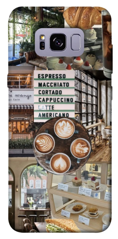 Чохол на Samsung G955 Galaxy S8 Plus Coffee collage ver.5 фото 1 з 1