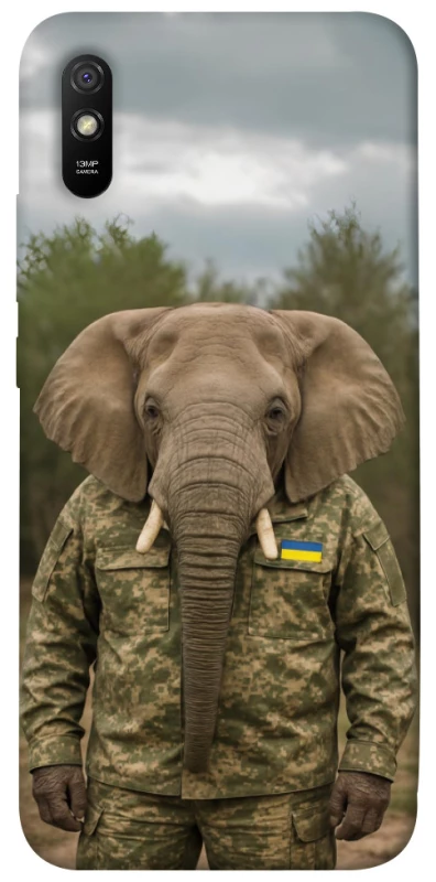 Чехол на Xiaomi Redmi 9A Слон защитник фото 1 из 1