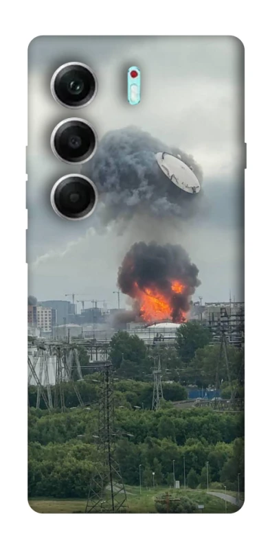 Чохол на Tecno Camon 40 Pro 5G Moscow never sleeps ver.4 фото 1 з 1