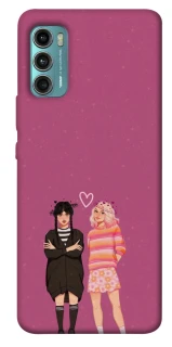 Чехол на Motorola Moto G60 Raven & Rainbow Wednesday фото 1 из 1