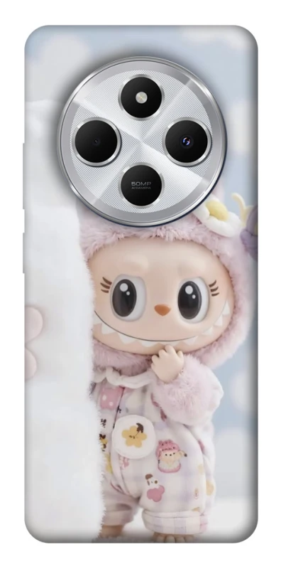 Чохол на Xiaomi Redmi 14C / Poco C75 Labubu Happy фото 1 з 1