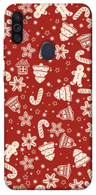 Чехол на Samsung Galaxy M11 Новогодний v3 фото 1 из 1