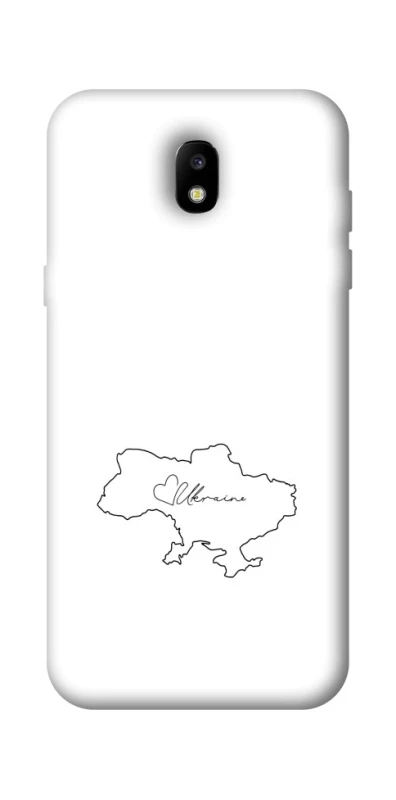 Чохол на Samsung Galaxy J5 (2017) Ukraine map фото 1 з 1