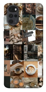 Чохол на Motorola Moto G22 Coffee collage ver.3 фото 1 з 1