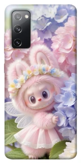 Чохол на Samsung Galaxy S20 FE Labubu & Flowers ver.1 фото 1 з 1