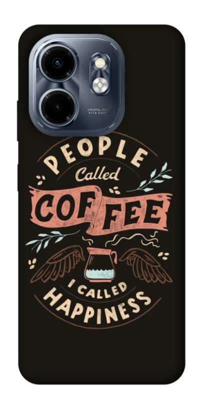 Чохол на Infinix Smart 9 4G / Hot 50i Сoffee happiness фото 1 з 1