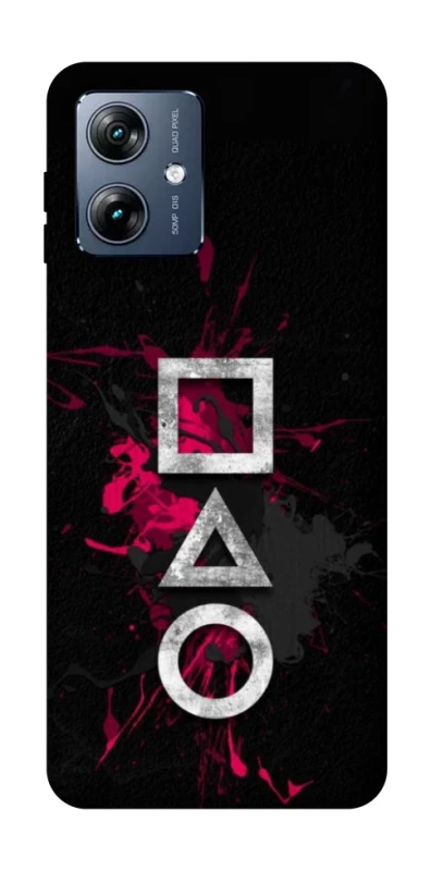 Чехол на Motorola Moto G54 Power Square Sentence фото 1 из 1