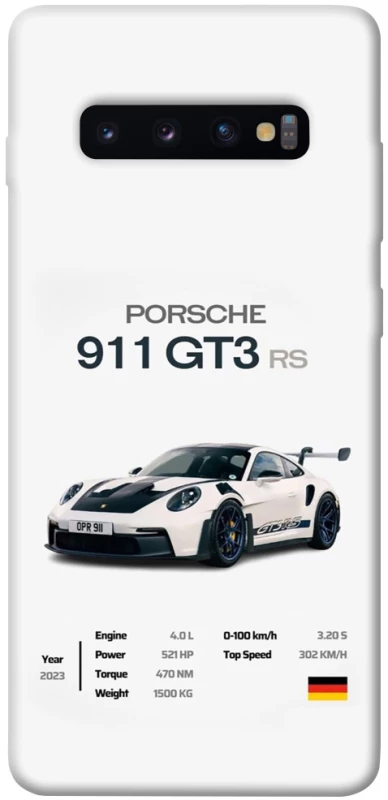 Чехол на Samsung Galaxy S10+ Porsche 911 GT3 фото 1 из 1