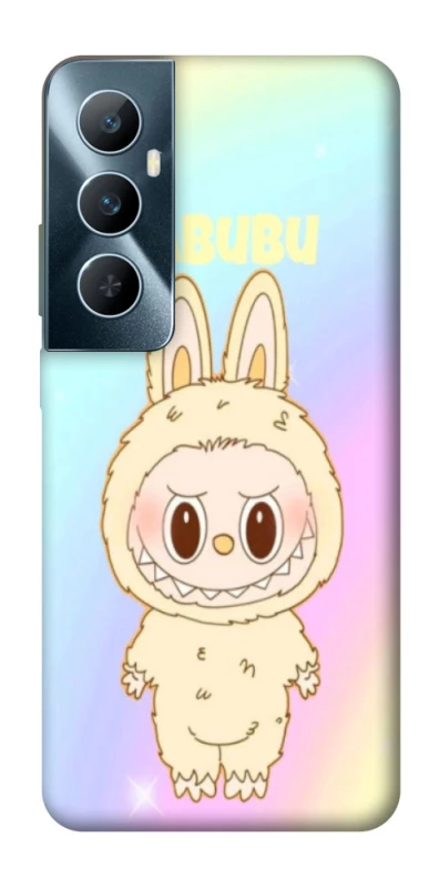 Чохол на Realme C65 4G Fluffy Rainbow Labubu фото 1 з 1