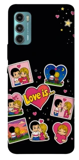 Чохол на Motorola Moto G60 Love is фото 1 з 1