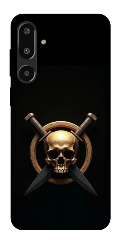 Чохол на Samsung Galaxy F16 Golden Skull фото 1 з 1