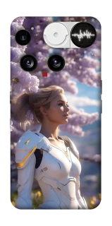 Чехол на Nothing Phone (3) Cyber space girl ver.1 фото 1 из 1