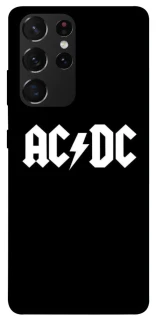 Чохол на Samsung Galaxy S21 Ultra AC/DC logo фото 1 Чохол на Samsung Galaxy S21 Ultra AC/DC logo фото 1 з 1
