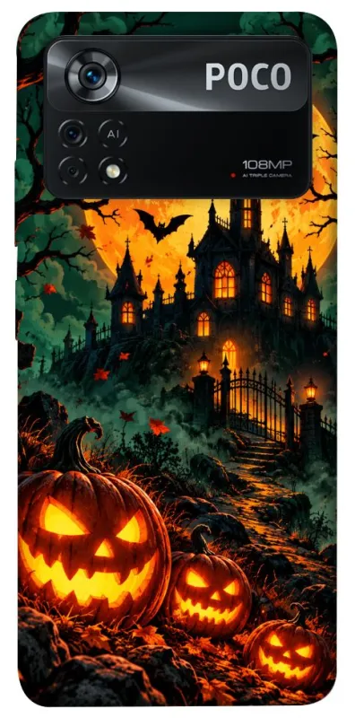 Чехол на Xiaomi Poco X4 Pro 5G Halloween v14 фото 1 из 1