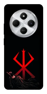 Чохол на Xiaomi Redmi 14C / Poco C75 Berserk Red Logo фото 1 з 1
