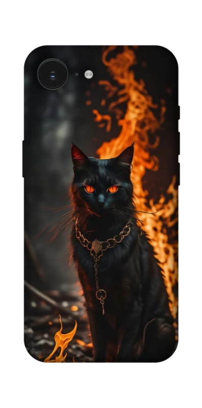Чохол на Apple iPhone 17e (6.1") Вогняний кіт фото 1 з 1