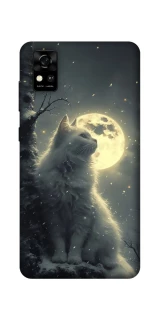 Чохол на ZTE Blade A31 Кіт під місяцем фото 1 з 1