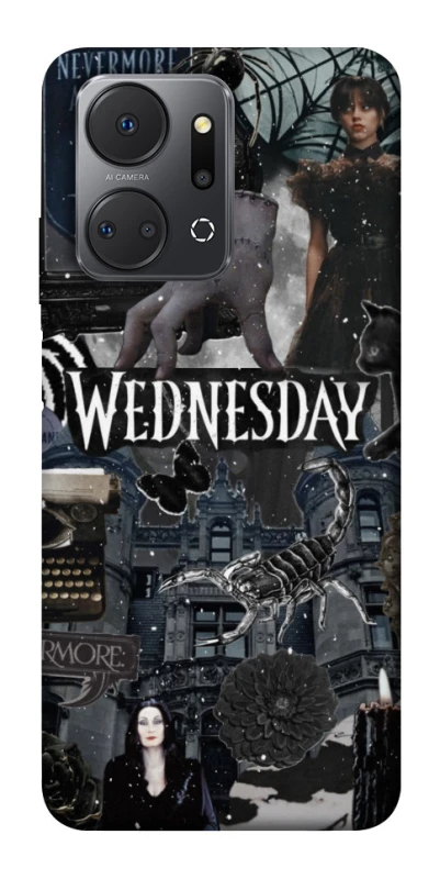 Чохол на Huawei Honor X7a Wednesday Collage ver.2 фото 1 з 1