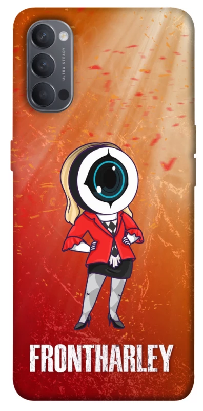 Чохол на Oppo Reno 4 FrontHarley v2 фото 1 з 1