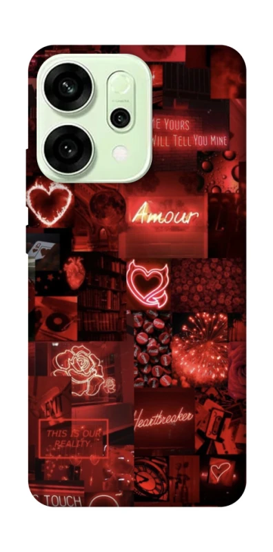 Чохол на Oppo Reno 14 Love collage ver.6 фото 1 з 1