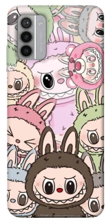 Чохол на Nokia G42 All Labubu 3 фото 1 з 1