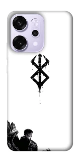 Чехол на Oppo Reno 14 Pro berserk white фото 1 из 1