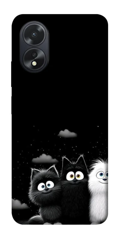 Чохол на Oppo A38 Three Cats фото 1 з 1