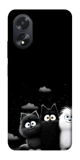 Чохол на Oppo A38 Three Cats фото 1 з 1