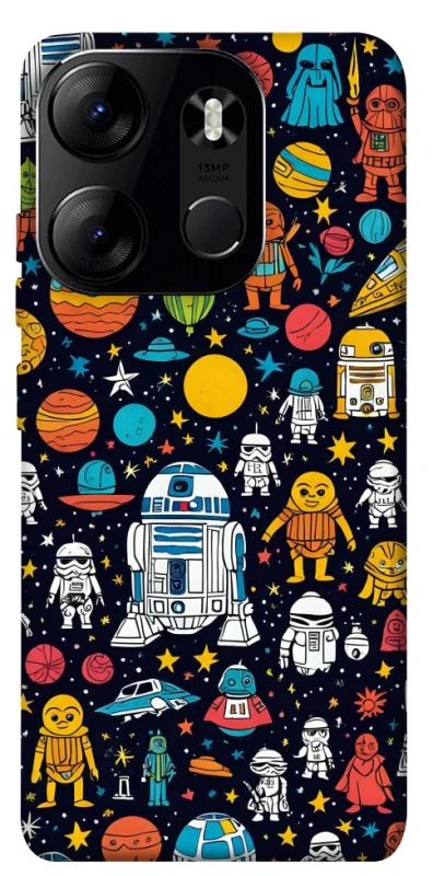 Чохол на Tecno Spark Go 2023 Star Wars background ver.2 фото 1 з 1