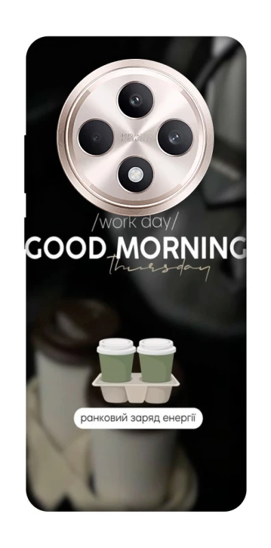 Чехол на Oppo Reno 12 F 4G/5G Thursday coffee фото 1 из 1