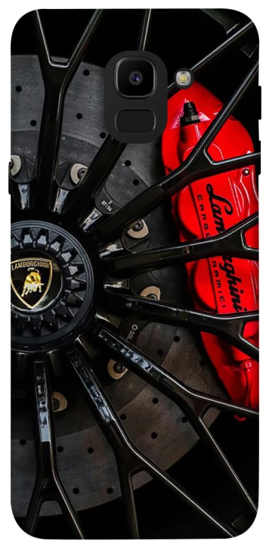 Чехол на Samsung J600F Galaxy J6 (2018) Wheel Lamborgini фото 1 из 1