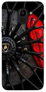 Чехол на Samsung J600F Galaxy J6 (2018) Wheel Lamborgini фото 1 из 1