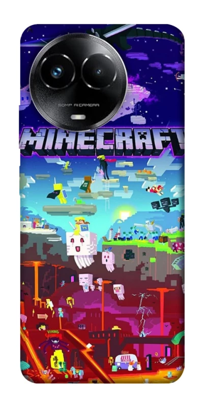 Чехол на Realme C67 4G Minecraft world фото 1 из 1