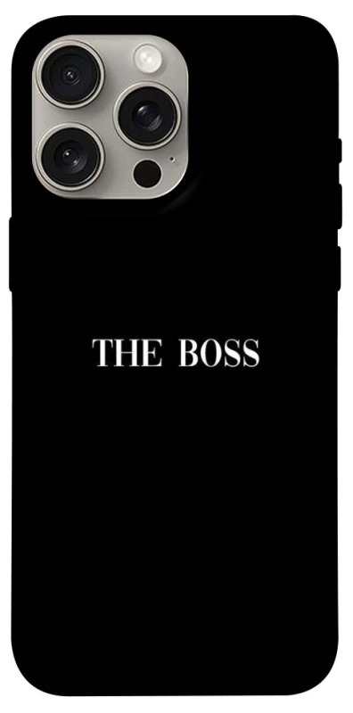 Чохол на Apple iPhone 15 Pro Max (6.7") The boss фото 1 з 1