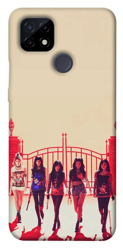 Чохол на Realme C21 RED VELVET v4 фото 1 з 1