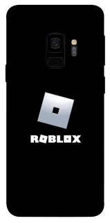 Чохол на Samsung Galaxy S9 Roblox logo black фото 1 з 1