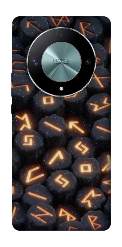 Чехол на Huawei Magic6 Lite Огненые руны фото 1 из 1