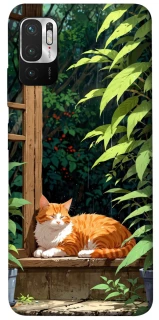 Чехол на Xiaomi Poco M3 Pro 4G / 5G red cat фото 1 из 1