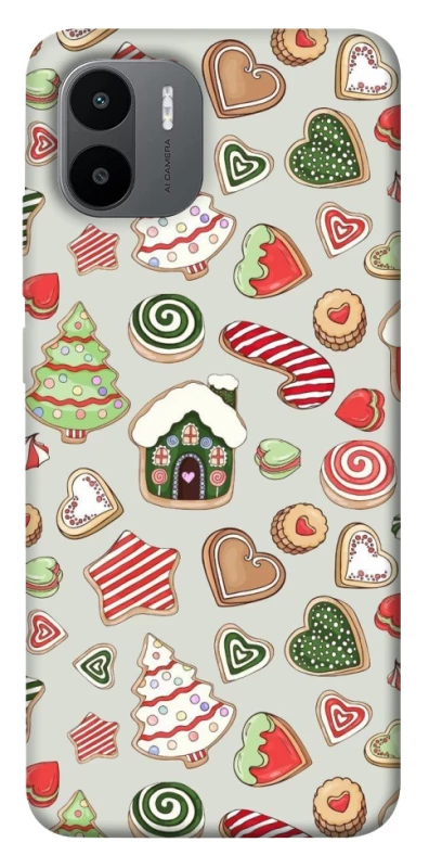 Чехол на Xiaomi Redmi A1+ / Poco C50 / A2+ Новогодний v7 фото 1 из 1