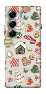 Чехол на Tecno Camon 40 Pro 5G Новогодний v7 фото 1 из 1