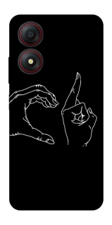 Чохол на ZTE Blade A34 4G Unrequited фото 1 з 1