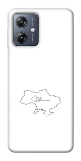 Чохол на Motorola Moto G54 Ukraine map фото 1 Чохол на Motorola Moto G54 Ukraine map фото 1 з 1